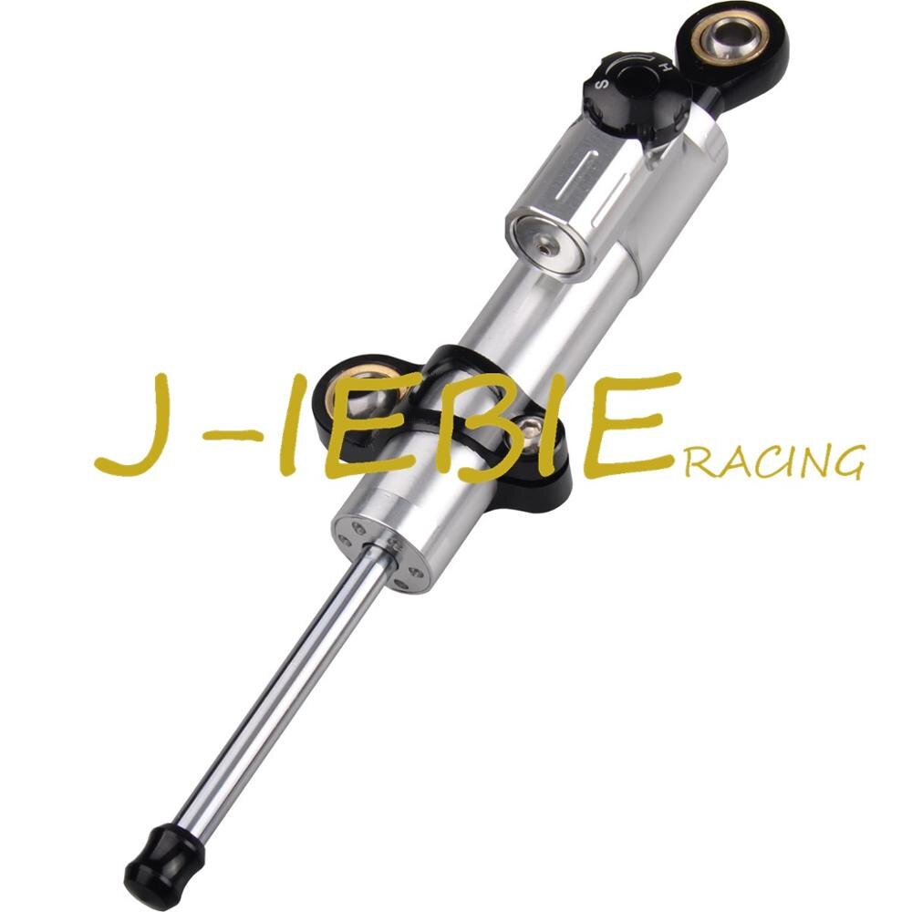 For Suzuki GSXR 1000/600/750 SV1000S SV650S TL1000R/S HAYABUSA/GSXR1300 GSF650/GSF1200 Bandit Steering Damper Stabilizer: Silver black