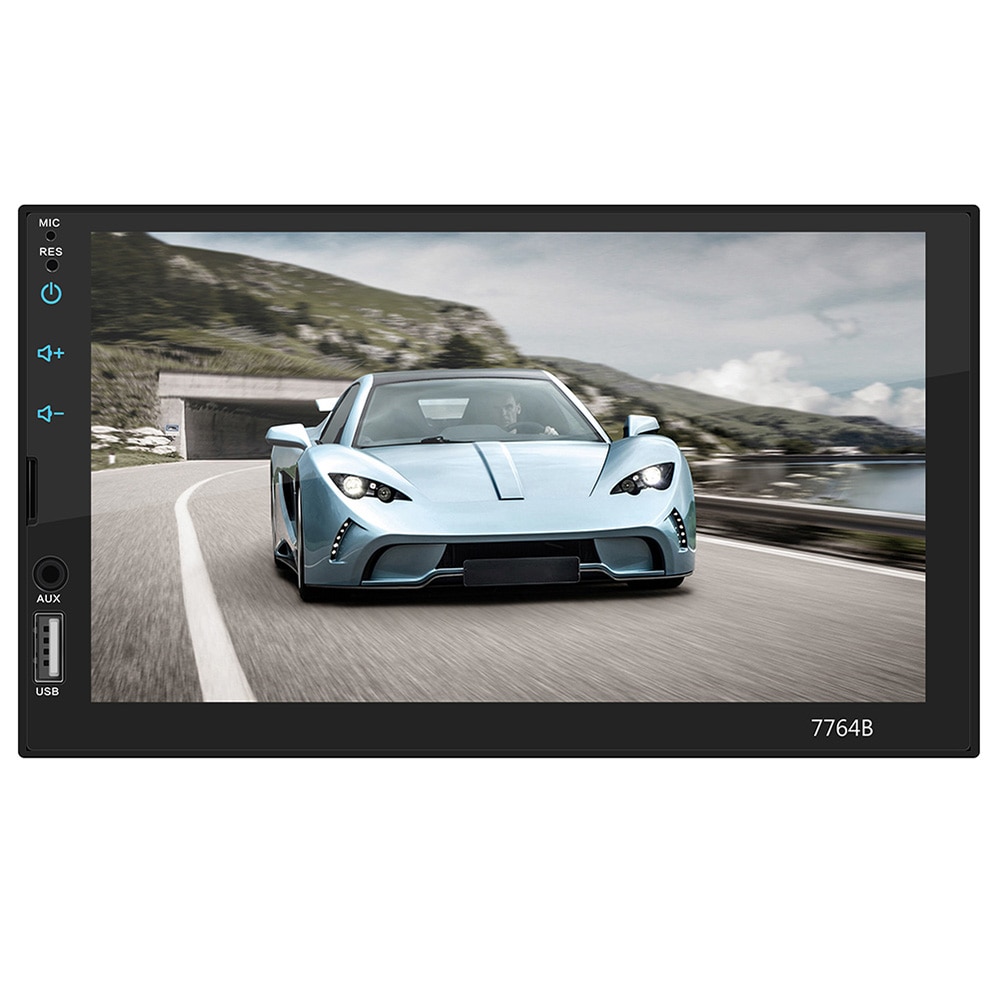 7 inch Full Capacitive touch screen Car Stereo MP5 Player FM Radio BT 4.0 USB AUX Multimedia Stereo Video Player