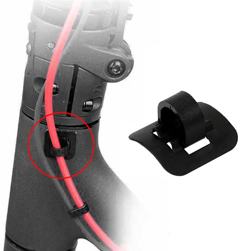 4 pièces organisateur de boucle de cravate de câble de Scooter électrique pour Xiaomi Mijia M365 M365 Pro accessoires de planche à roulettes de Scooter électrique
