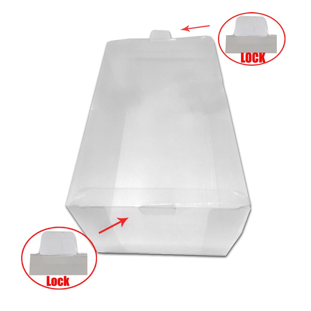 Ruitroliker 10PCS Schutz Fall Klar Kunststoff Schutz Hülse Display Box für GameGear JP Version