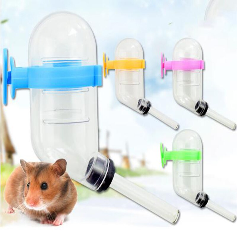 Nette Haustier Trinkbrunnen Kunststoff Automatische Wasser Trinken Schüssel Für Hamster Haustier Wasser Spender Hamster Drinke