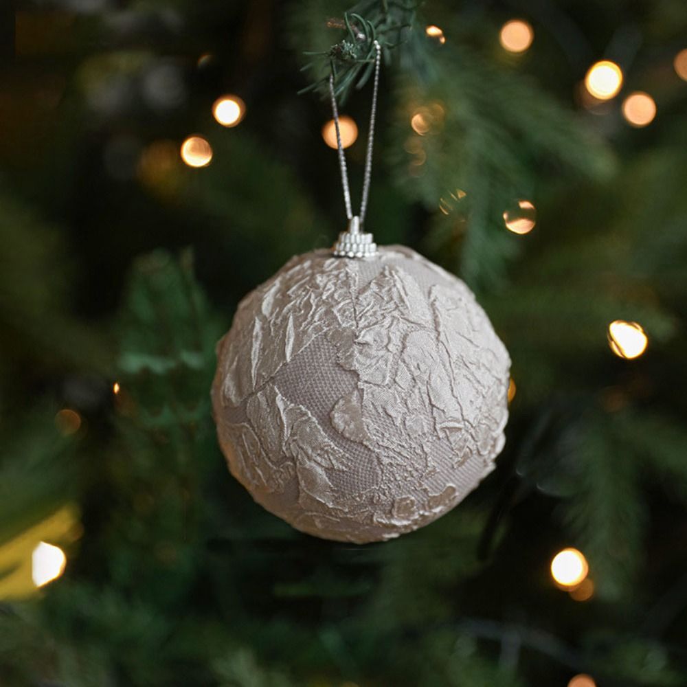 Merry Christmas 8CM Christmas Tree Decoration Ball Party Supplies Hanging Christmas Pendant Navidad Xmas Ornaments Year