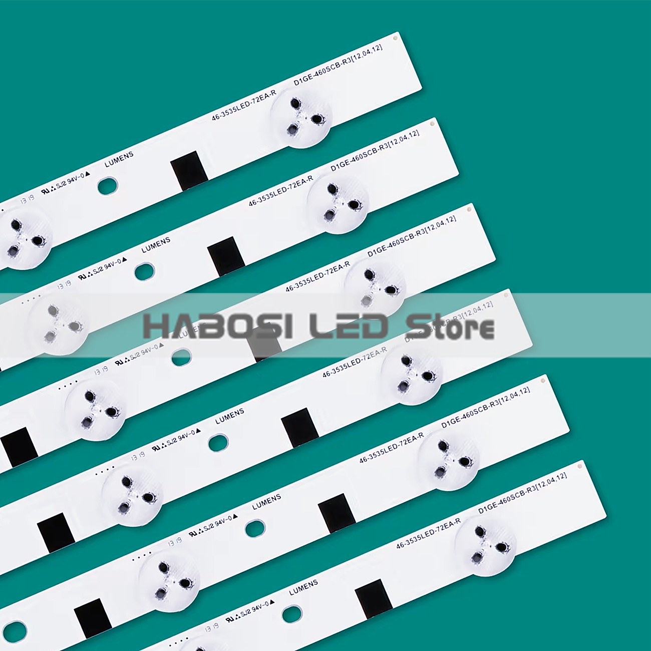 12pcs LED UA46EH6030 UE46EH6030 UE46EH6035 UE46EH6037 UN46EH6030 UN46EH6070 UN46FH6030 UN46EH5300 HG46NA570 HG46NA578 HG46NA590