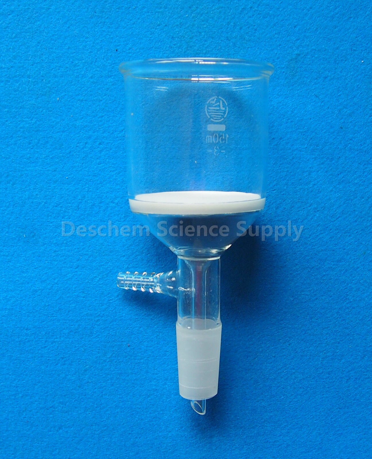 150ml,24/40,Glass Buchner Funnel,3# Coarse Filter,Hose Connection,Lab Glassware