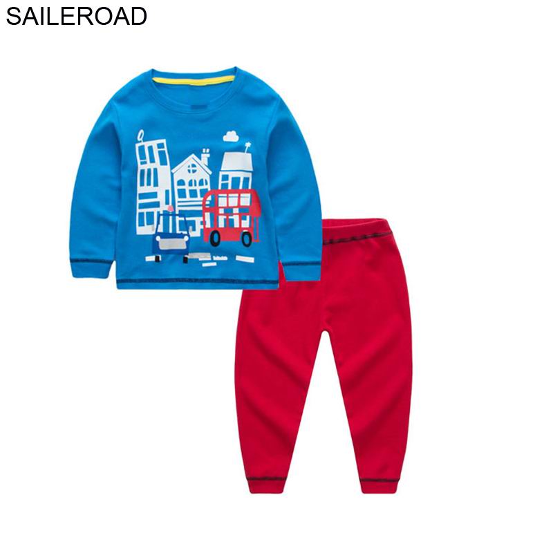 SAILEROAD-pyjama d'automne pour bébé | Tenue de nuit, Pijamas pour bébé, ensembles de vêtements pour enfants, automne: 7082 same photo / 6T