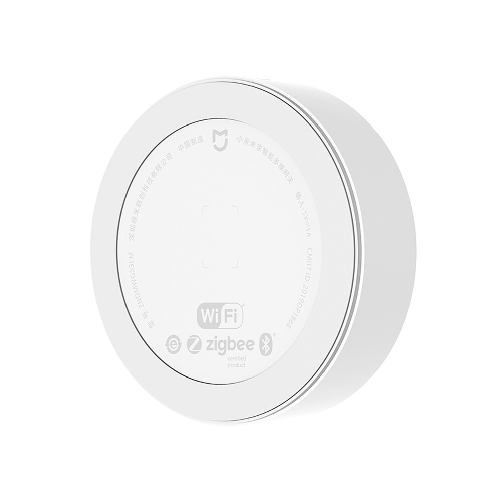 Xiaomi Mijia Smart Gateway ZNDMWG03LM 2.4GHz Wifi Zigbee3.0 BT 5.0 Mesh Hub Voice APP Control Smart Linkage Apple Homekit
