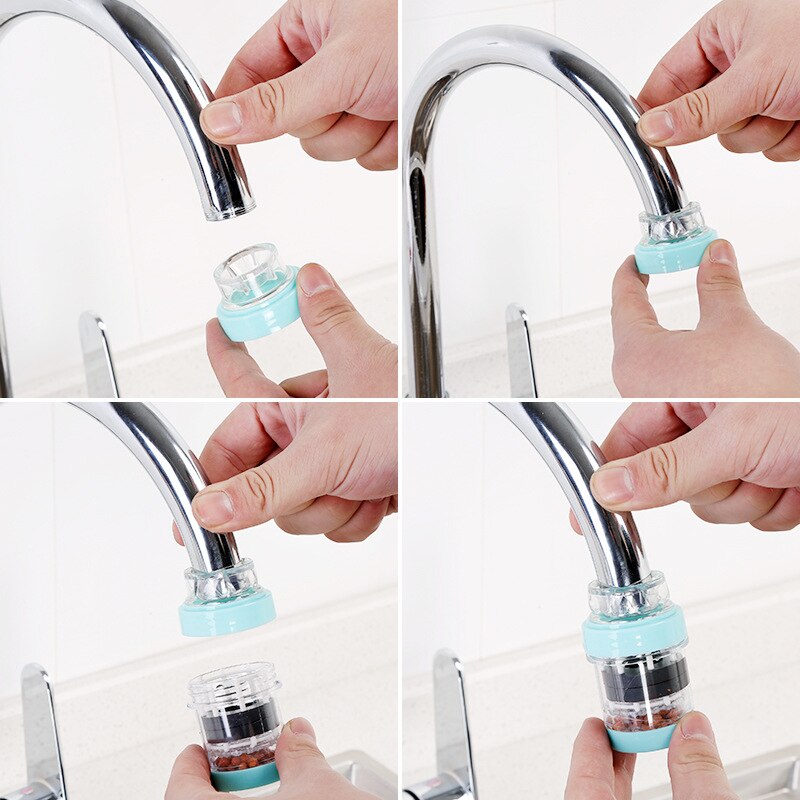 Faucet Stone Magnetized Filter Household Kitchen Bathroom Tap Water Purifier Bathroom Water Filter