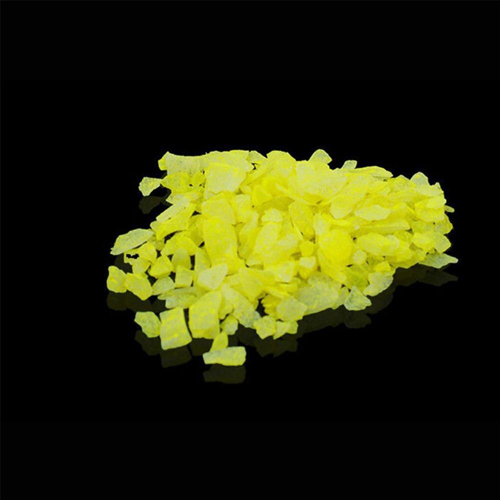 Piedras fluorescentes luminosas que brillan en la oscuridad, accesorio decorativo para jardín, decoración artesanal, para fiestas, vacaciones y deseos: Yellow