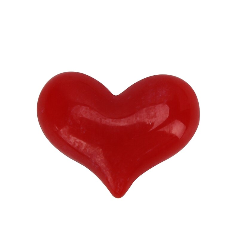 25pcs/lot Red Heart Shape Chocolate Fridge Magnets Cartoon Refrigerator Magnetic Stickers