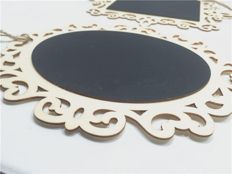 12 kpl pieni liitutaulu mini ontto pitsi pieni liitutaulu ilmoitustaulu riippuva liitutaulu lasten kirjoittava liitutaulu