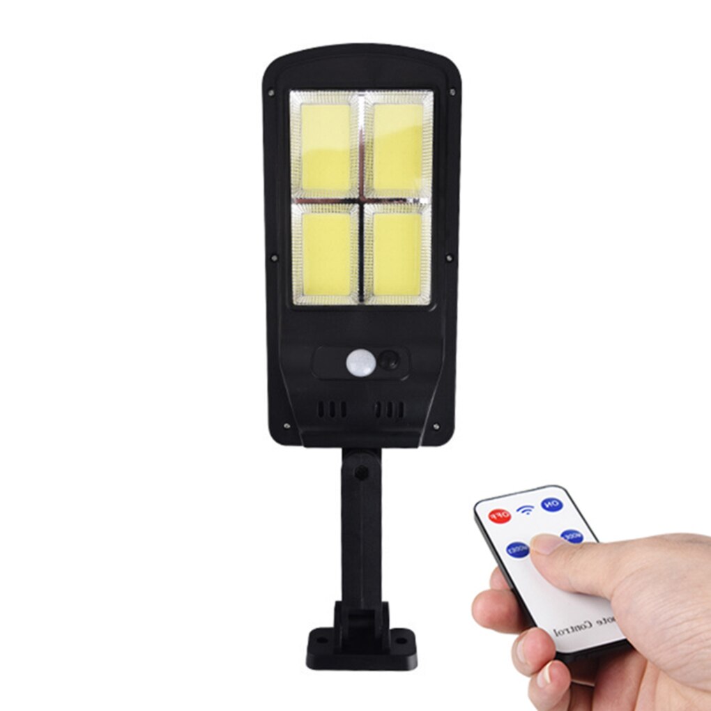 Waterproof IP65 Outdoor Solar Power PIR Motion Sensor Garden Wall Light Hiagh Durable Outdoor Home Light: L4  remote control