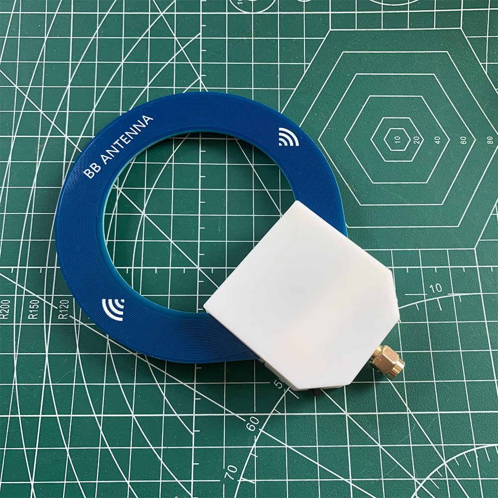 9.9KHz-181MHz Circular Broadband Aerial Small Ring BB Antenna Mini Loop Antenna for Malachite SDR Receiver TEF6686 Receiver