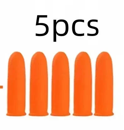 Silikon Daumen Messer Schutz Finger Schutz Getriebe Schneiden Gemüse Ernte Messer Rotector Fingerspitze Finger Arbeit Handschuhe: verrotten