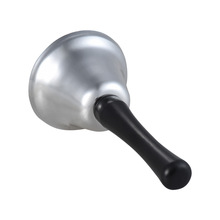 Gull hånd bjelle høyt ringe bjelle jingler ringer for bryllup arrangementer dekorasjon mat linje alarm jul
