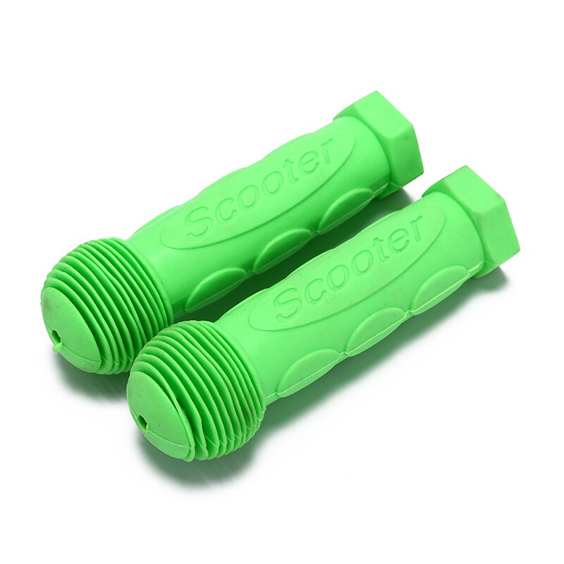 Kind kinderen kind kinderen fiets driewieler skateboard scooter rubberen grip handvat stuurgrepen antislip oranje roze blauw
