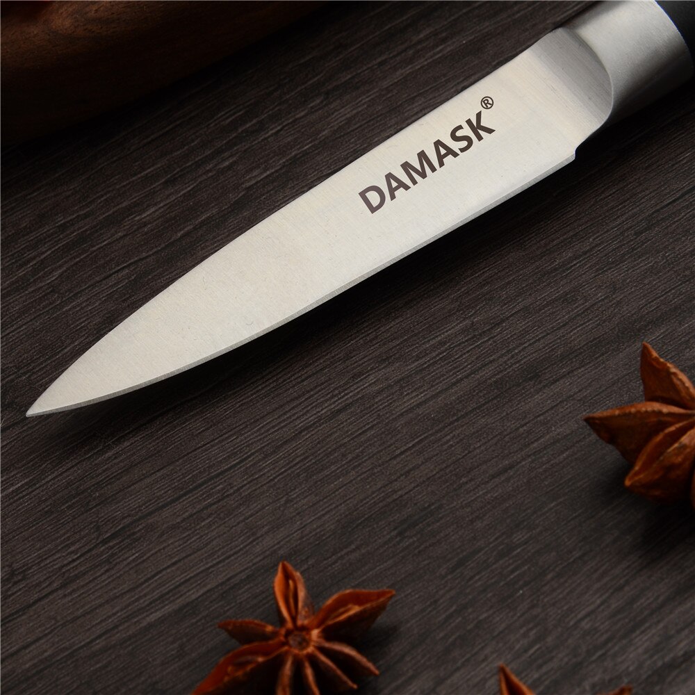 Zinzuo Master Chef Keukenmessen 3Cr13mov Super Sharp Blade Pakka Houten Handvat Roestvrij Stalen Mes Japanse Koken Gereedschap