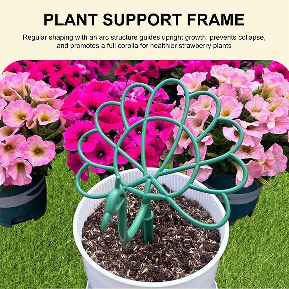 Outdoor Peacock Shape Trellis Pot Holder Stick Frame Plant Support Flower Climb Frame Courtyard Flowers