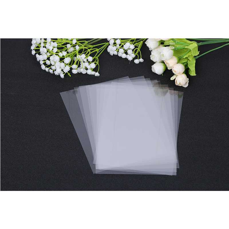 Láminas de plástico transparente para álbum de recortes, láminas de PVC para manualidades, tarjetas agitadoras hechas a mano, accesorios para marcos de fotos, , 50 unids/lote