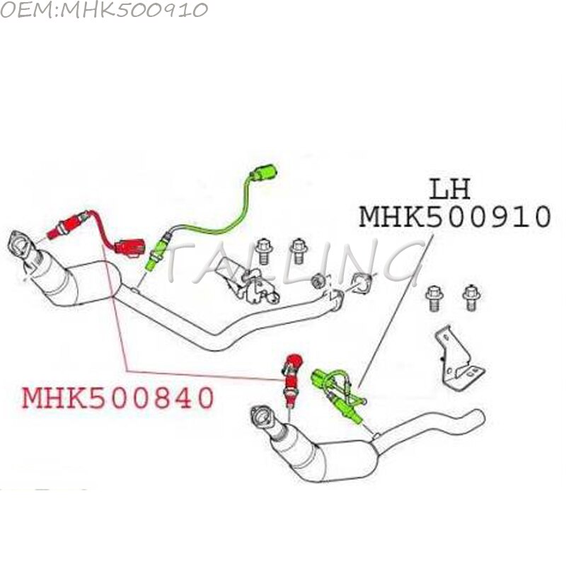 Lambda Probe Oxygen Sensor O2 Sensor MHK500910 234-4266 for LAND ROVER VOLVO S80 V70 S60 S40 V50 Auto Parts O2 Oxygen Sensor
