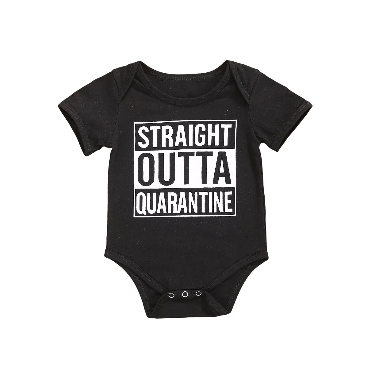 Cathery Baby Baby Meisjes Jongens Korte Mouw Letter Print Kleding Bodysuits Casual Zomer Outfits Jumpsuits: 12m