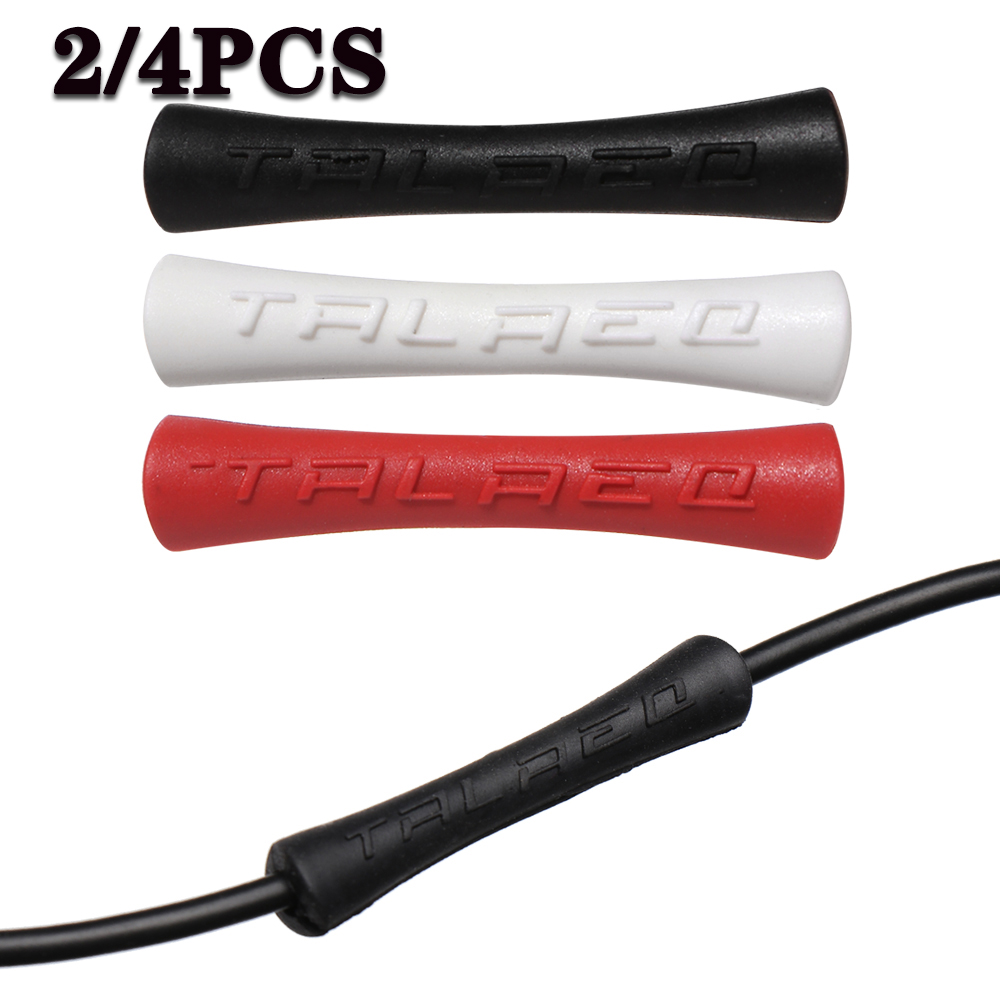 2/4Pcs Fiets Kabel Rubber Protector Mouw Anti Scratch Duurzaam Lijn Pijp Cover Voor Shift Remleiding Pijp frame Bescherming