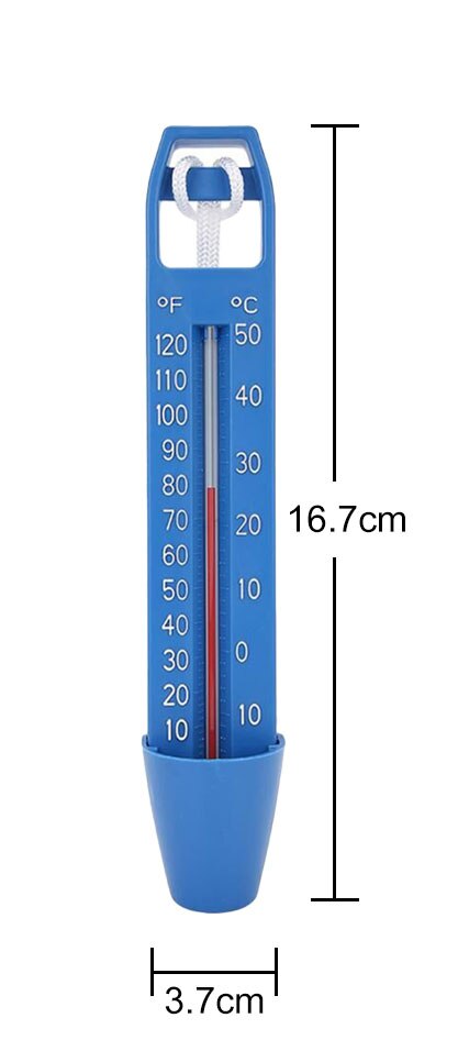 Flytande Pooltermometer - ABS Hållbar Vattentemperaturmätare för SPA och Badkar: Små