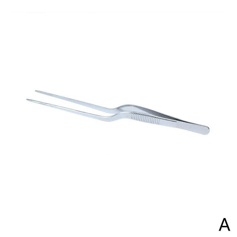 Stainless Steel Wobble Plate Tool Tweezers Restaurant Molecular Chef Cooking Equipment Cuisine Tools Tableware H4J3: 14cm