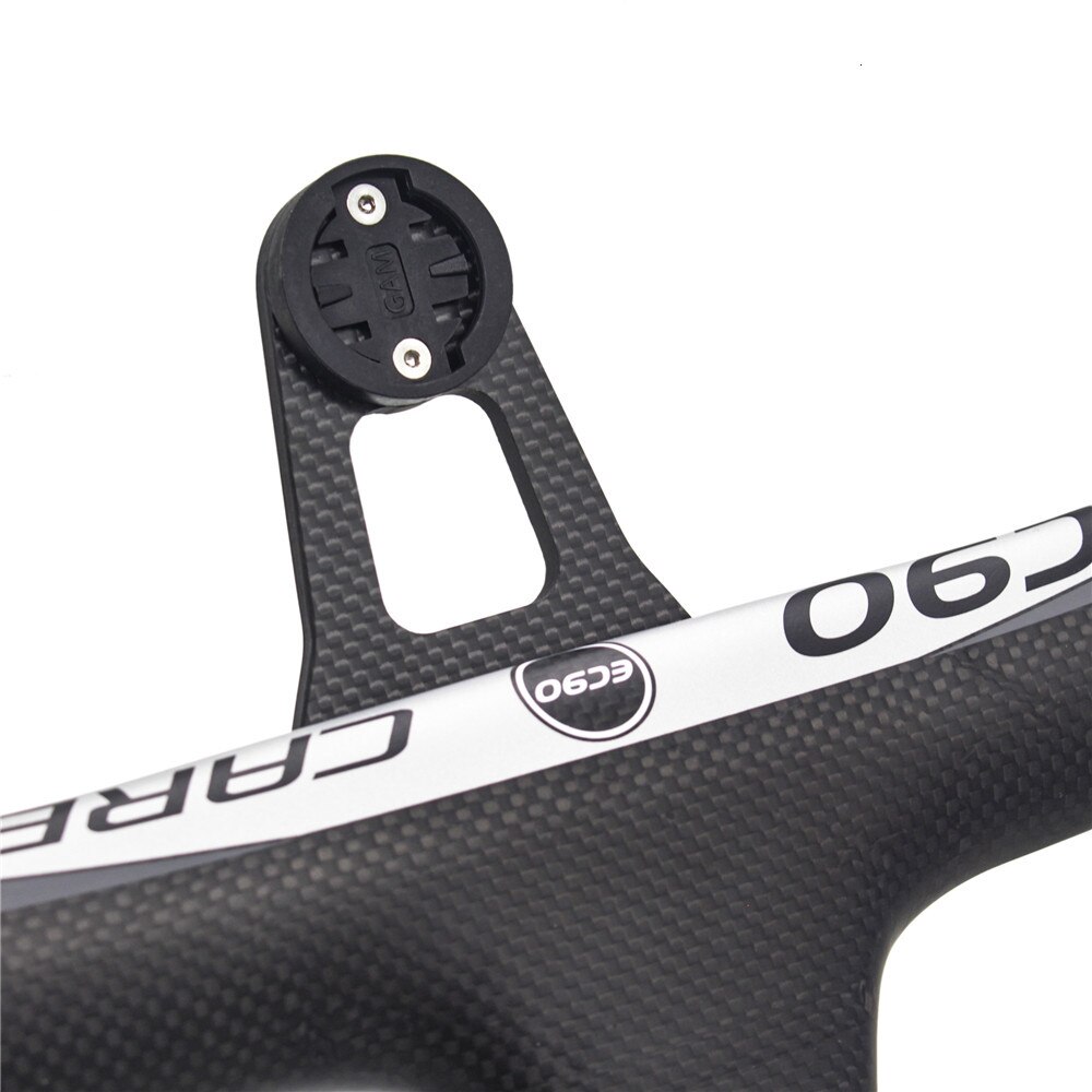Soporte de fibra de carbono para ordenador de bicicleta, soporte para Garmin, manillar 5D para GoPro