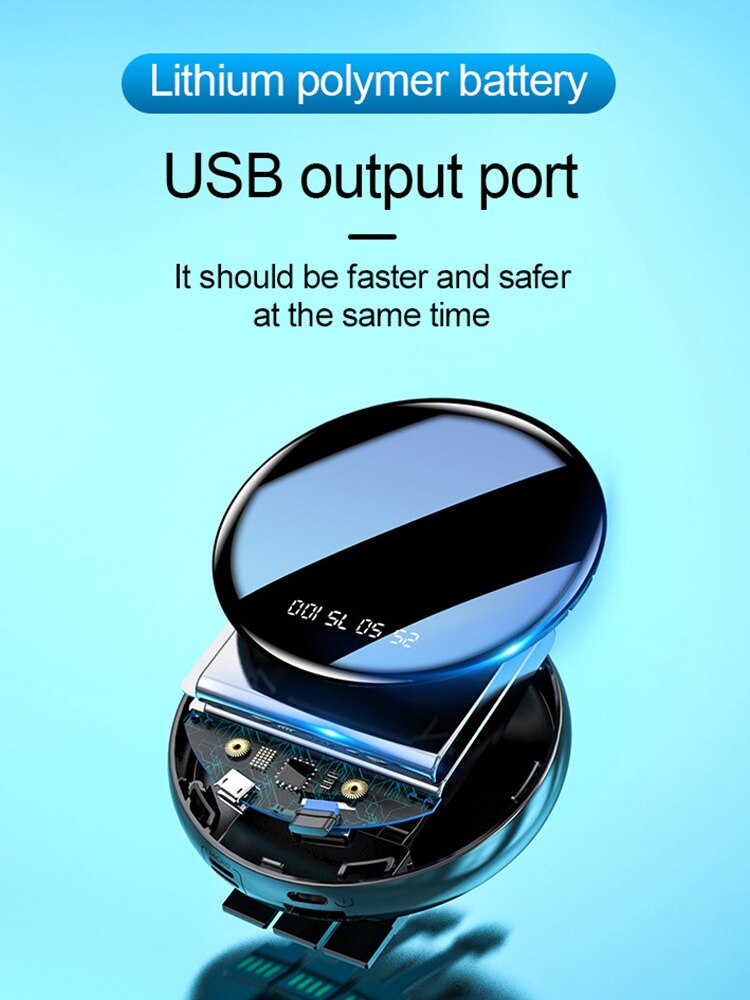 Powerbank Portable power bank 20000mah 10000mah External battery fast charge iphone 12 13 Portable battery