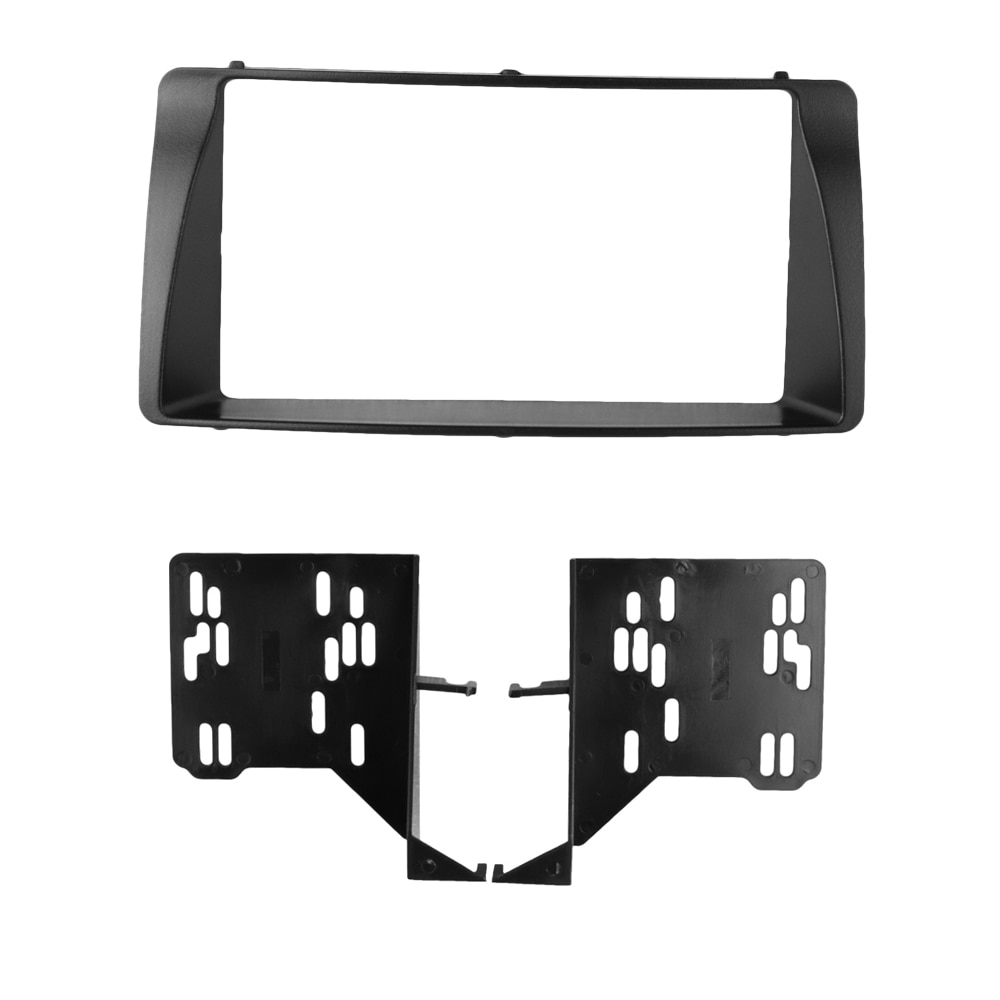 Radio Fascia With Brackets for TOYOTA Corolla Radio CD Stereo Panel Dash Mount Installation Trim Kit Frame Facia