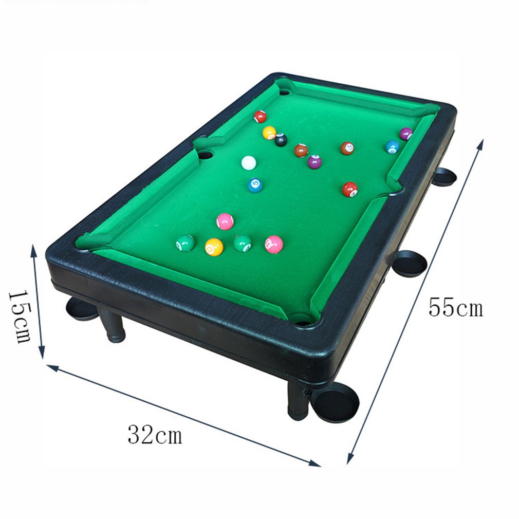 Children's Billiard Table Parent-child Games American Billiard Table Leisure Snooker Game Set Toy Portable and Fun