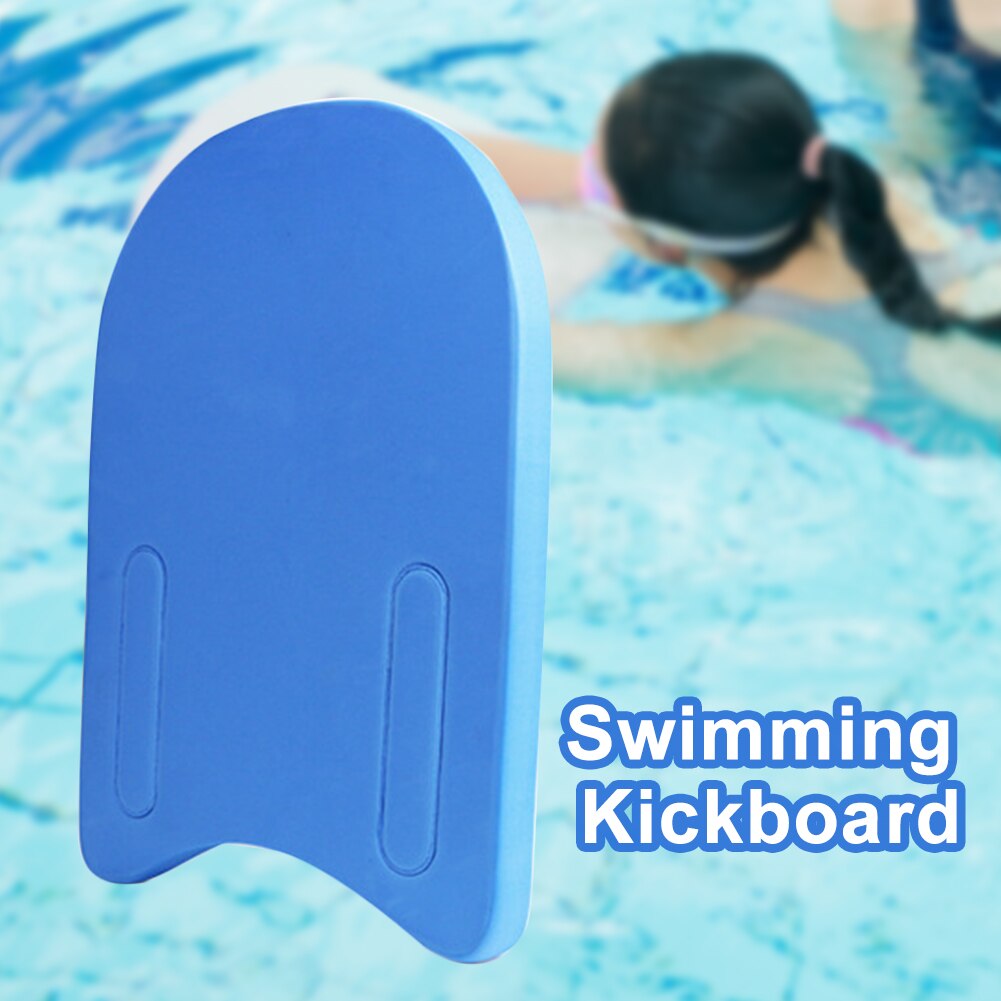 Blue Outdoor Safety Easy Grip Float Plate Beginner Training Swimming Kickboard EVA Children Adults Lightweight With Handles