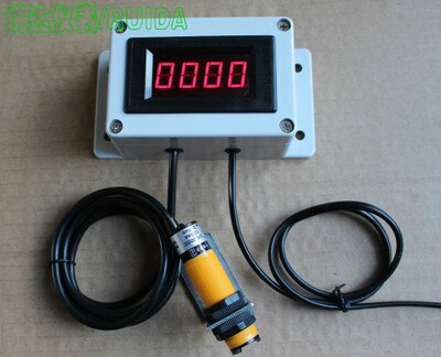 Infrared Automatic Induction Counter, Packaging Sealing Machine Counting Device, Conveyor Automatic Counting Counter: DC12V