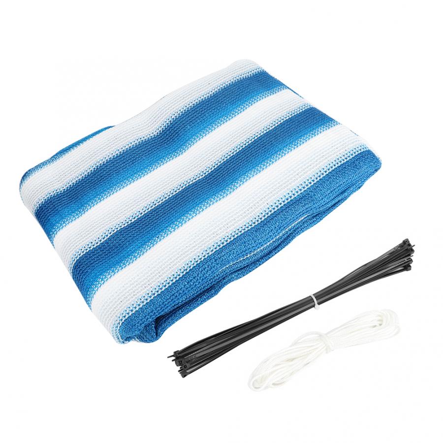 5m Balcony Safety Net Kid Children Pet Stairs Railing Guard Accident Prevention Mesh for Home Garden Accessories: Blue