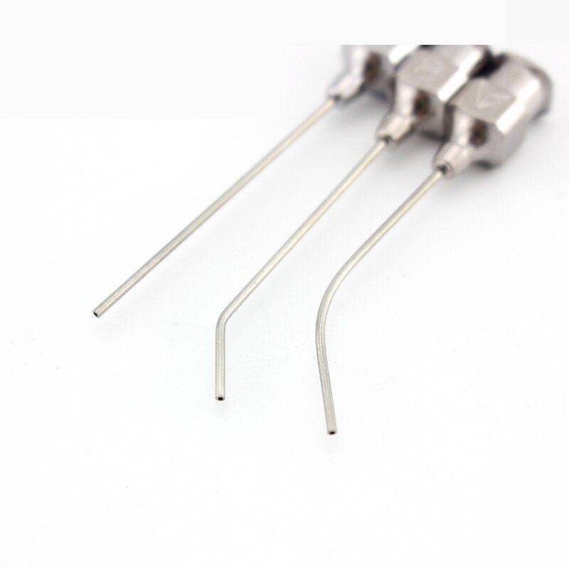 Ophthalmology lacrimal Duct Probe Flushing Type Microsurgery Instrument Stainless Steel Titanium Alloy Double-ended Probe