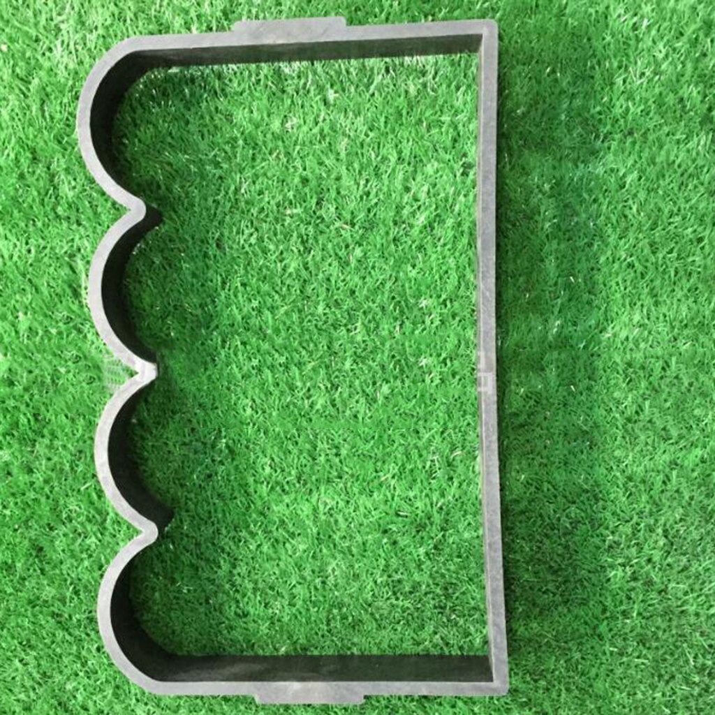 1pc Stepping Stone Mold Concrete Cement Mould ABS Waves Shape Mould Garden, Decorative Stones Mold, Waves Shaped