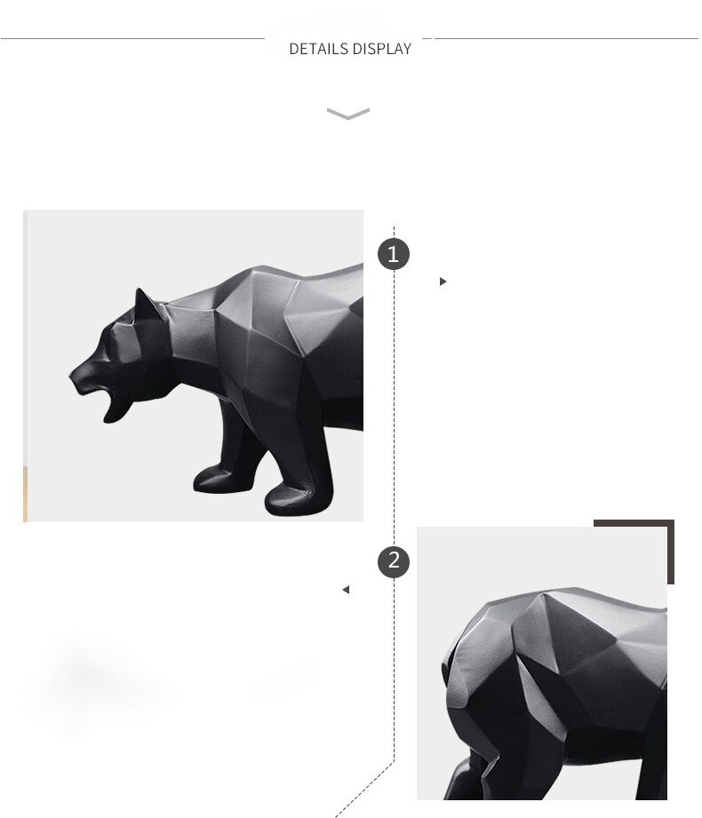 Sculptuur Beer Standbeeld Hars Home Decor Beren Standbeelden Dier Nordic Beeldje Ornamenten Home Decoratie Accessoires Moderne