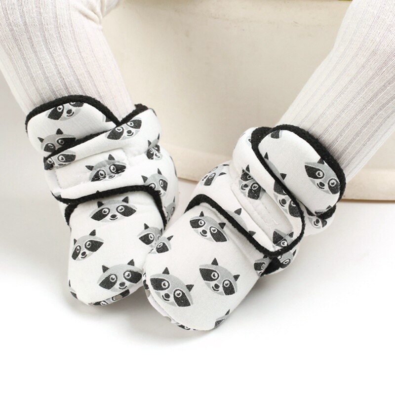 Moda Neonato Autunno Inverno Stivali di Cotone Del bambino Della Ragazza del Ragazzo Stivali Caldi Kintted Fiori Maglia Gancio Solido pantaloni di Lunghezza Della Caviglia Scarpe per Bambini