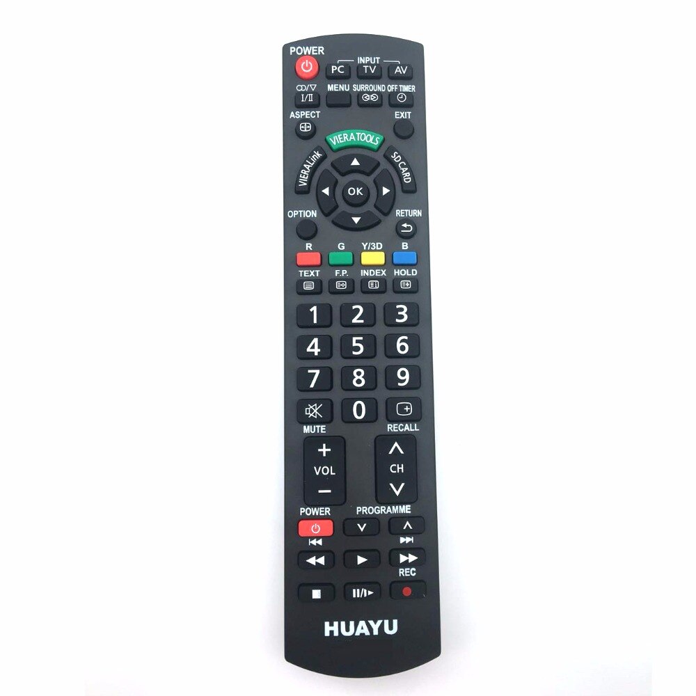remote control suitable for Panasonic TV N2QAYB000490 TX-L32G20, TX-L37G20, TX-L42E30,
