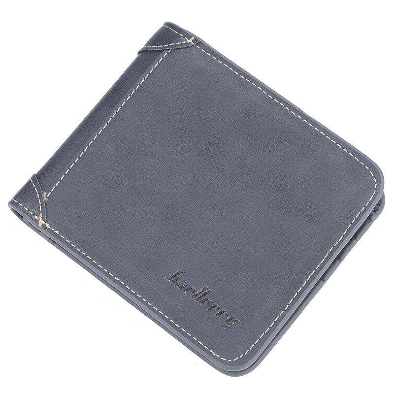 Porte Monnaie Homme Carte Portefeuille Portafoglio Uomo Feuille Carteira De Couroie Masculina Cartera Para Hombre En Cuir Hommes Billeteras: Blue horizontal