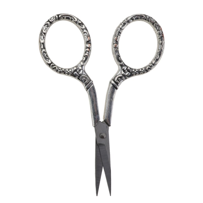 Stainless steel safety sewing scissors set with jacket chain Embroidery and sewing work