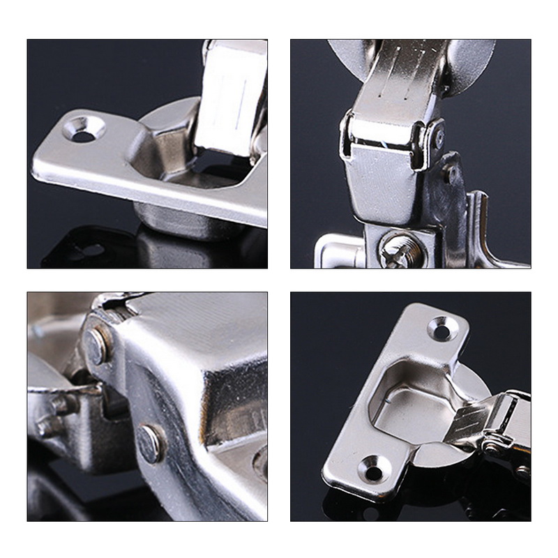 1PC Cabinet Hinge Stainless Steel Door Hydraulic Hinges Damper Buffer Soft Close For Cabinet Cupboard Furniture Accessories
