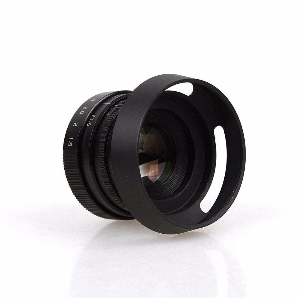 35mm F1.6 CCTV Lens C Mount Camera Lens + Paraluce per Olympus Panasonic Micro 4/3 M4/3 Camera Lens Mount