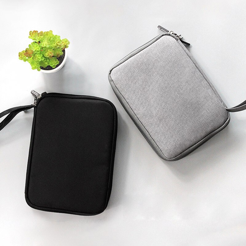 Grote Capaciteit Datakabel Opbergtas Reizen Elektronica Accessoires Organizer Pouch voor HDD Adapter Geheugenkaart Digitale Gadgets