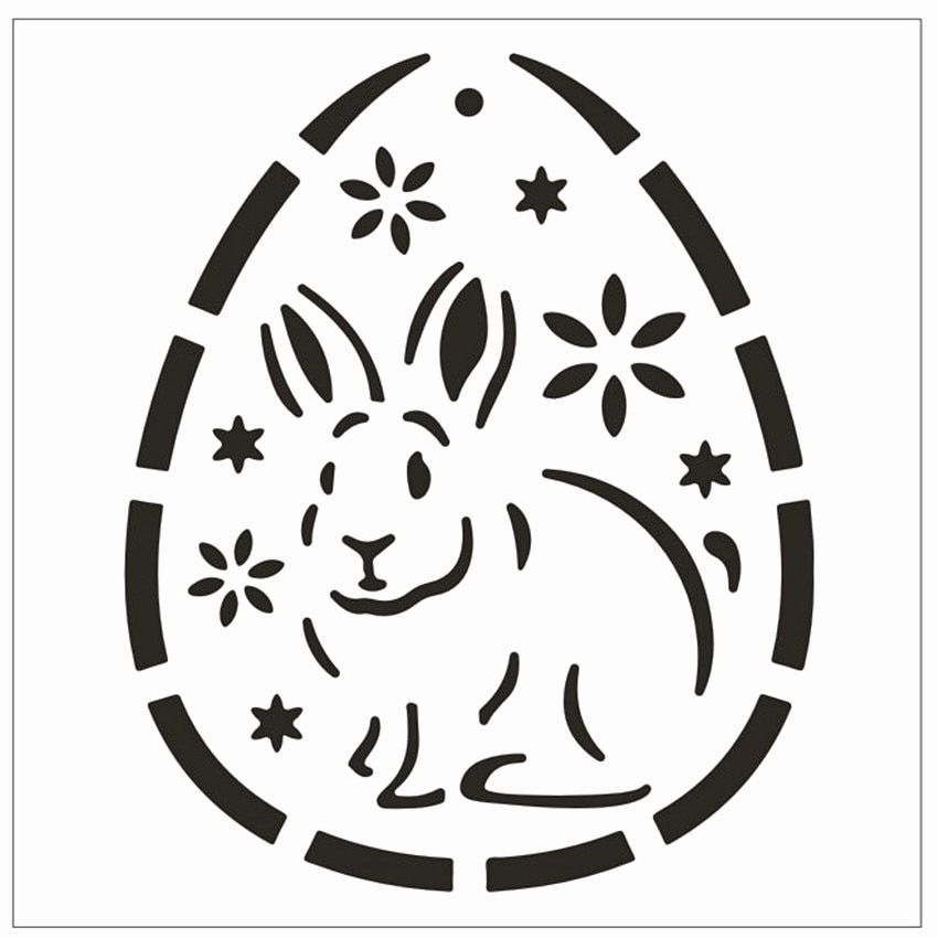 Set 4 Fustelle Per Scrapbooking A Tema Pasqua – Stampi In Acciaio Per Uova E Coniglietti – Per Tutte Le Macchine Da Taglio