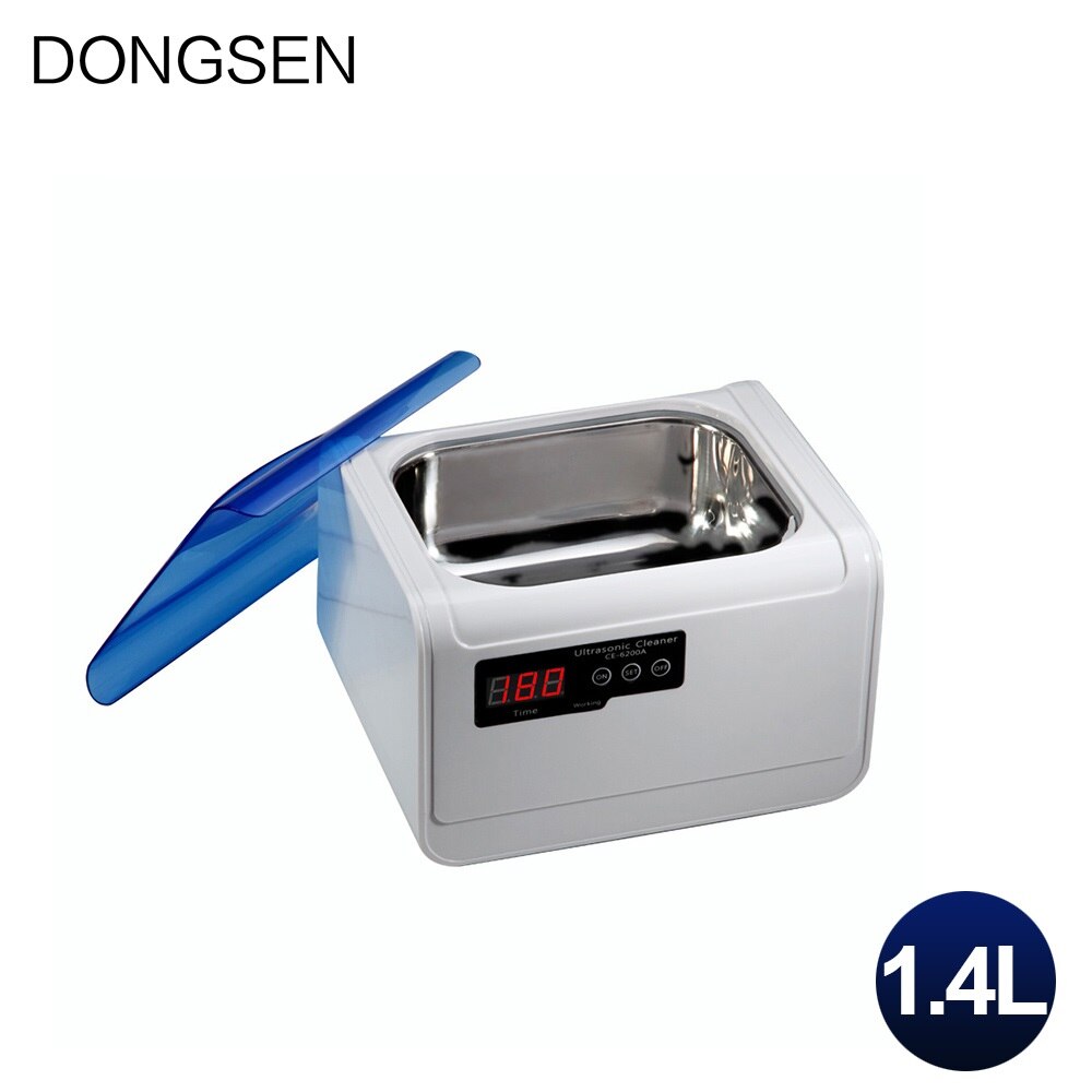 Household Ultrasonic Cleaner 1.4L Digital Timer Ultrasonic Cleaning Machine for Eyeglasses Watches Rings Diamonds Denture