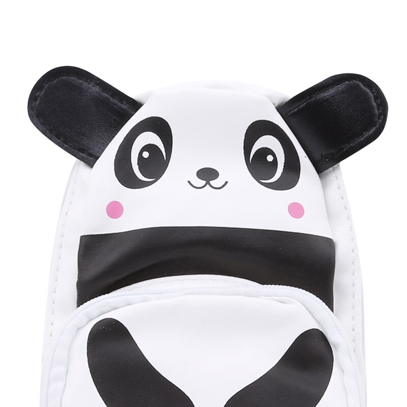 Cute Panda Large Capacity Pen Case Pen Box School Stationery Cosmetic Bag Geometry Pencil Bag Office Supplies