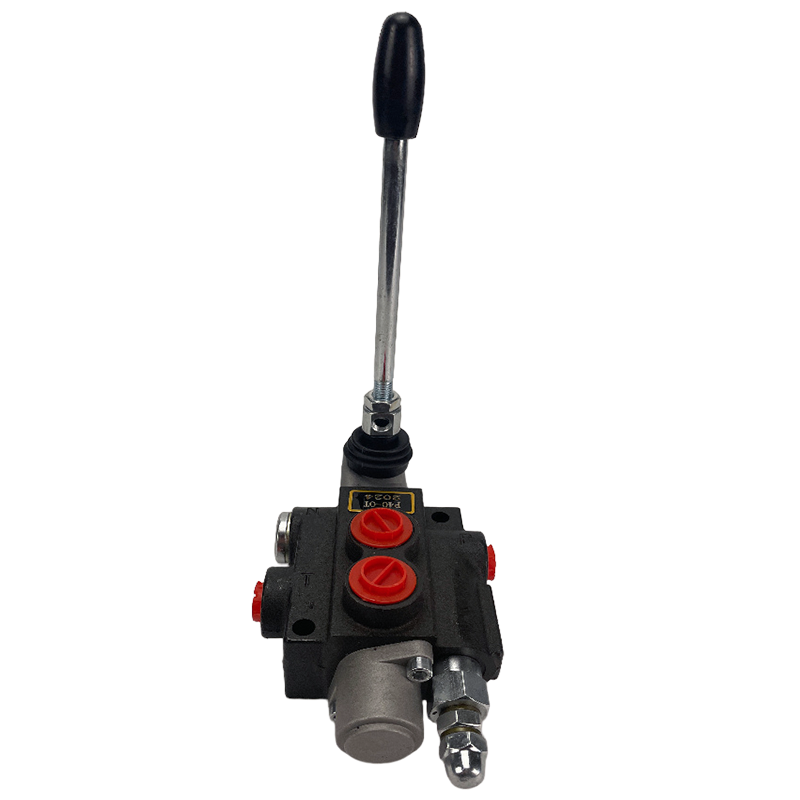 P40-1 Spool Directional Hydraulic Control Valve Double Acting Suitable Use for Pump Hydraulic Cylinder Motor 40L/min: Default Title