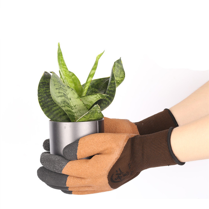 Multifunctionele Nitril Rubber Handschoenen Waterdicht, Stab En Stainproof Beschermende Handschoenen Voor Planten Tuinbouw Producten