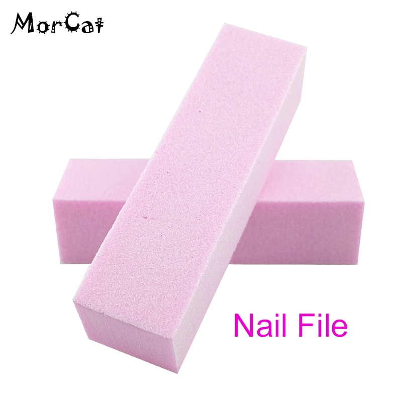 MorCat Nail Tool Kit Manicure Nail File Pedicure Files Double Side Sanding Nail Polishing File Buffer Nails Art Set Manicure Kit